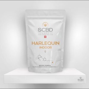 Fleurs de CBD - Harlequin - SCBD Lab packaging